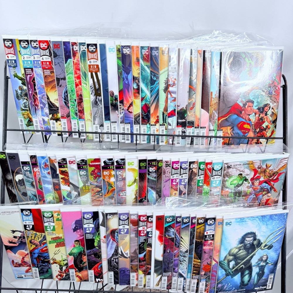 Justice League 1-7 9-11 13-41 46-57‎ Annual 1 & Drowned Earth 1 lot Key 1st 2018